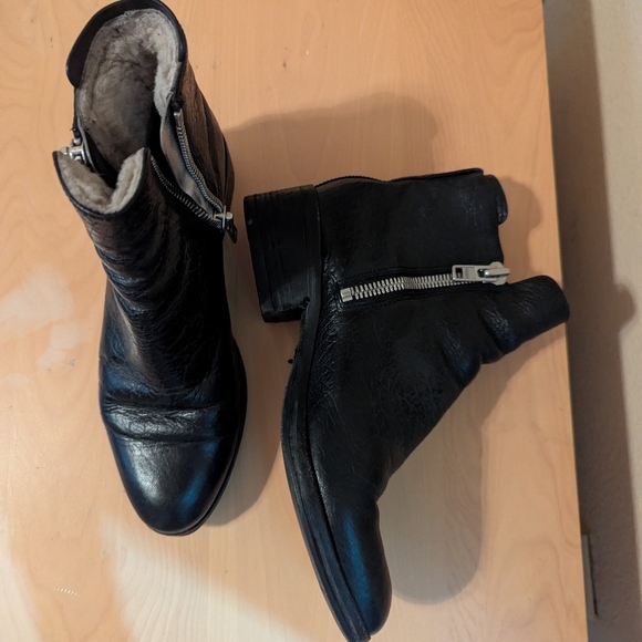 3.1 Phillip Lim Lamb Leather Ankle Boots - Picture 7 of 7